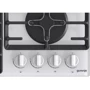 Варочная поверхность газовая Gorenje GTW641W: Рабочая поверхность стекло (закаленное)