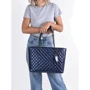 Женская сумка тоут Guess Cessily Tote темно-синяя (HWKM7679230-MID): Пол Женский