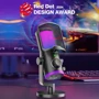 Конденсаторный USB микрофон Fifine TAM6 Black: Разъем USB