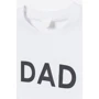 Футболка H&M 7219309 L белая с принтом: Вид Футболки