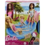 Игровой набор Barbie Развлечения у бассейна (HRJ74): Высота, см 29