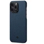 Чехол для iPhone Pitaka MagEZ Case 3 Twill 1500D Black/Blue (KI1408PM) for iPhone 14 Pro Max: Цвет синий
