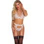 Эротический комплект NDS 5067-1 White M/L (22139)