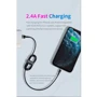 Кабель Romoss USB Cable to Lightning CB12B 2.4A 1m Black (CB12B-621-234H): Довжина 1 м