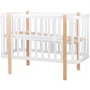 Детская кроватка Babyroom Луна 120x60 см белый - светлый (натуральный) (625643)