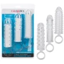 Набор насадок на член California Exotic Novelties - Textured Extension Set