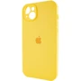 Чехол для iPhone Mobile Case Silicone Case Full Camera Protective Yellow for iPhone 15: Материалы Силикон