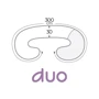 Подушка для вагітних Ceba Physio Duo Clouds мультицвіт (W-705-700-528): Колір разноцветный