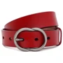 Женский ремень Borsa Leather красный (CV1ZK-002r-red)