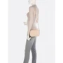 Женская сумка кросс боди Furla Real Mini Camera Case бежево-розовая (WB00243HSF000B4L00): Фактура Матовая, Зернистая