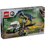Конструктор LEGO Jurassic World Миссии динозавров: Грузовик для перевозки аллозавра 588 деталей (76966)