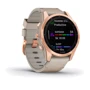 Смарт-часы Garmin Fenix 7S Sapphire Solar Rose Gold Titanium with Limestone Leather Band (010-02539-35): Производитель Garmin