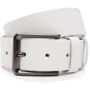 Мужской ремень Borsa Leather белый (V1115FX54-white)