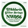 Струна для гітар Струна D`ADDARIO NW056 XL Nickel Wound 056: Тип Струна