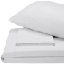 Комплект постільної білизни SoundSleep Stripe White сатин-страйп полуторний (93357234)