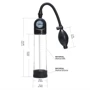 Вакуумная помпа Men Powerup Passion Pump с манометром и ручной «грушей»