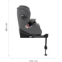 Автокресло Cybex Anoris T i-Size Deep Black (520004387) фото 8