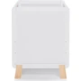 Детская кроватка Kinderkraft Nico White (KKHNICOWHT000N): Колеса Нет