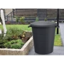 Бак для сміття Prosperplast Smooth 80 л чорний (5905197463346) фото 3