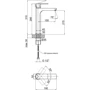 Смеситель для раковины Qtap Lipno 1023H101CB: Термостат Нет