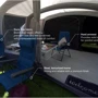 Стул кемпинговый Vango Hyde DLX Chair Med Blue (CHQHYDE M18TI8): Максимально допустимая нагрузка 140 кг