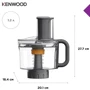 Насадка фуд-процессор Kenwood KAH 65.000PL MULTIPRO: Назначение для кухонных комбайнов