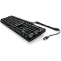 Клавиатура HP Pavilion Gaming 550 RGB 104key Red Hybrid USB Black (9LY71AA): Интерфейс подключения USB