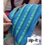 Сумка ZIPIT Premium Tote Beach Turquise Blue Spring Green бирюзовая фото 5