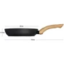 Сковорода Fissman Cosmic Black 20x4.5 см (4340): Материал ручки Бакелит