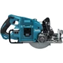 Дисковая пила Makita RS001GM101: Работа от аккумулятора Есть