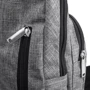 Мужская сумка-слинг DNK Leather серая (DNK-JOKER-4-BAG-7): Фактура Тканая, Матовая