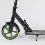 Самокат дитячий Best Scooter з PU колесами, затискачем керма і 1 амортизатором Black / Green (88919): Тип коліс литі