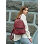 Жіночий рюкзак Sambag Dali BPT бордовий (15378005e)