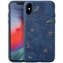 Чехол для iPhone LAUT Flora Indigo (LAUT_IP18-L_FL_BL) for iPhone XS Max