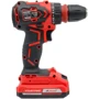 Шуруповерт START PRO SCD2-18/2BD Brushless (2 акум.): Макс. число оборотів холостого ходу 0 - 400 / 0 - 1650 об/хв