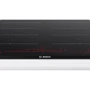 Варильна поверхня електрична Bosch PXX675DV1E: Розташування панелі спереду