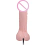 Фаллоимитатор LYBAILE Inflateable Dildo Flesh, 18,8 см