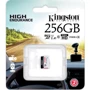 Карта памяти Kingston 256GB microSDXC Class 10 UHS-I U1 A1 High Endurance (SDCE/256GB): Тип карты MicroSDXC