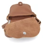Женская сумка почтальонка ARTiS Bags светло-коричневая (1671 4621): Фактура Гладкая, Матовая
