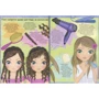 FASHION. Hair & Nails. Створи образи. Наклей, розфарбуй, Виріж, домалюй: Обкладинка Мягкая