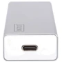 Адаптер Digitus Adapter USB-C to 3xUSB 3.0+USB-C Silver (DA-70242): Колір сріблястий