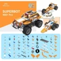 Конструктор Makerzoid Superbot Educational Building Blocks (MKZ-ID-SPB) фото 5
