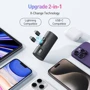 Внешний аккумулятор iWalk Power Bank 5000mAh Linkpod X Black (LPX001-001A-ES): Особенности Компактный размер, Индикатор заряда, быстрая зарядка