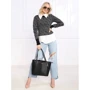 Жіноча сумка GUESS NOELLE ELITE TOTE чорна (HWQG7879230-BLA): Матеріал Искусственная кожа