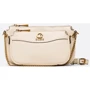 Женская сумка кросс боди GUESS NELL DOUBLE POUCH CROSSBODY молочная (HWVB8678700-STO)