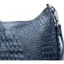 Женская сумка мешок Valiria Fashion синяя (ODA8200-6): Фактура Тиснение, Матовая