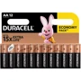 Щелочные батарейки Duracell AA MN1500 LR06 12 шт (5000394006546 / 81551275)