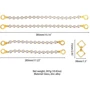 Жемчужные фиксаторы для рук и ног LOCKINK Pearl Handcuffs & Anklecuffs