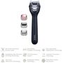 Электронный роллер для лица с микроиглами GESKE MicroNeedle Face Roller 9в1 black фото 4