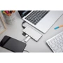 Адаптер Digitus Adapter USB-C to HDMI+VGA+2xUSB+USB-C+SD/TF+RJ54 Silver (DA-70866) фото 4